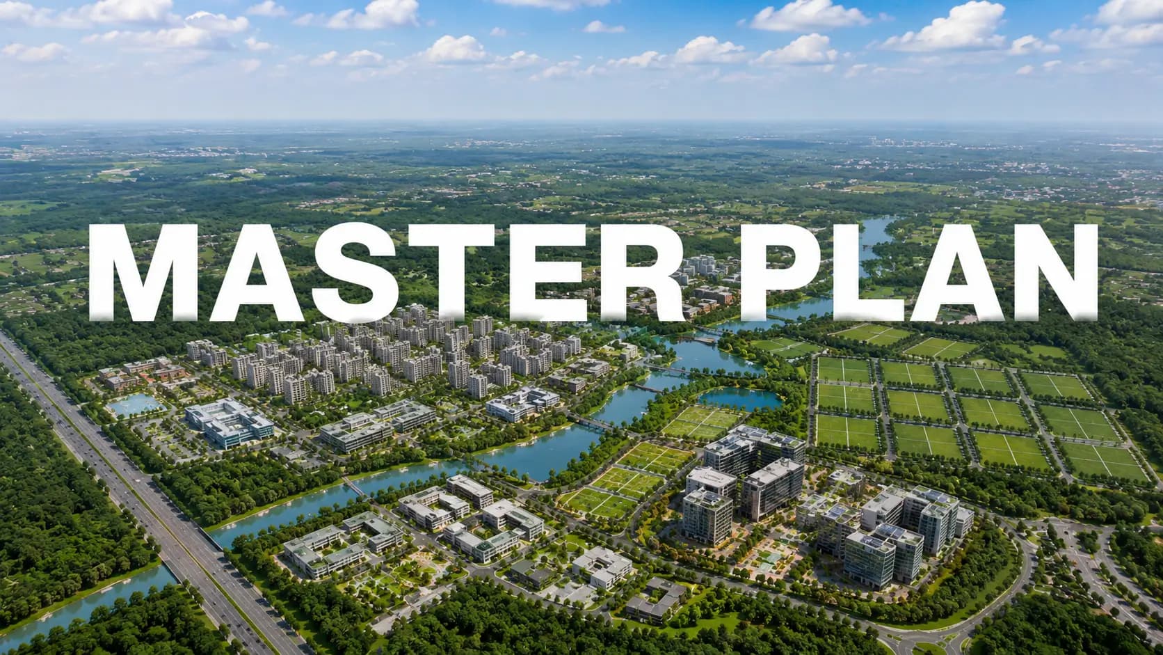 Century Blue Moon Master Plan: Towers, Open Space & Layout